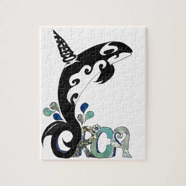 Orca Freedom Kunst Puzzle (Vertikal)