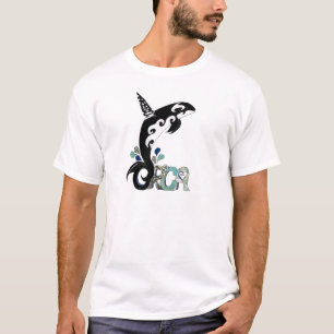 Orca Freedom Kunst T-Shirt