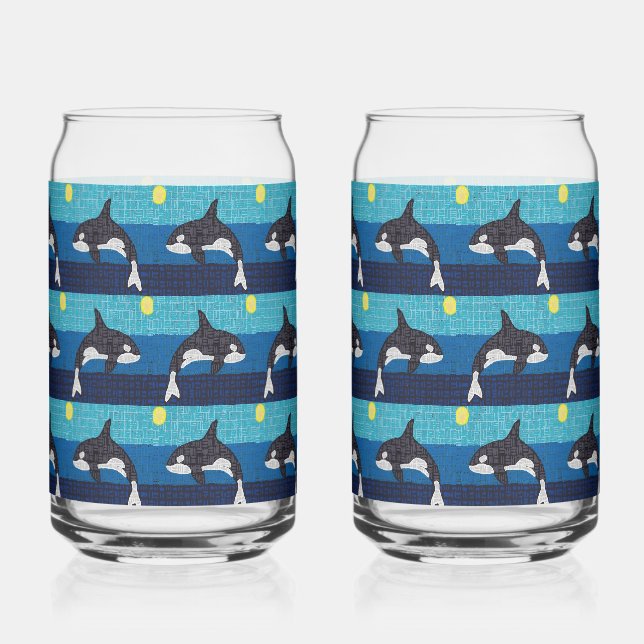 Orca - Glasdosen Dosenglas (Vorderseite)