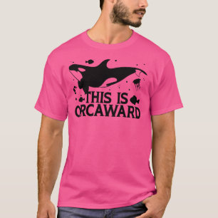 Orca Grafik für Frauen Kinder Whale Swea 2 T-Shirt