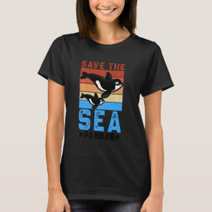 Orca-Grafik für Frauen Männer Kinder Wal Langarm T-Shirt