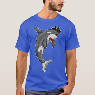 Orca Groom Cylinder Hochzeit T-Shirt