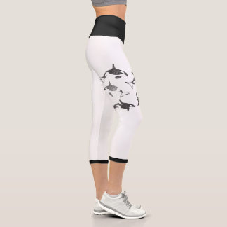Orca High Waisted Grunge Ästhetische Yoga Capris