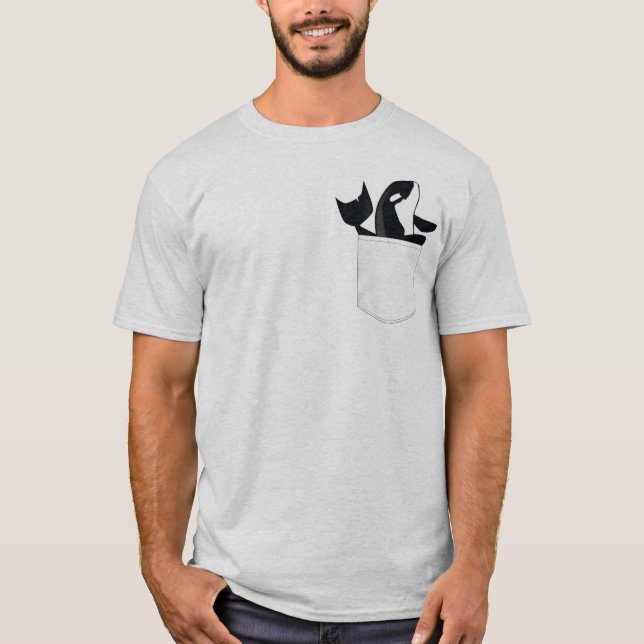 Orca in Ihrer Tasche T-Shirt (Vorderseite)