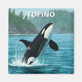 Orca in Tofino Kanada Reisen Magnet
