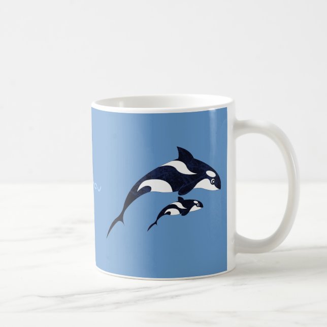 Orca Kaffeetasse (Rechts)