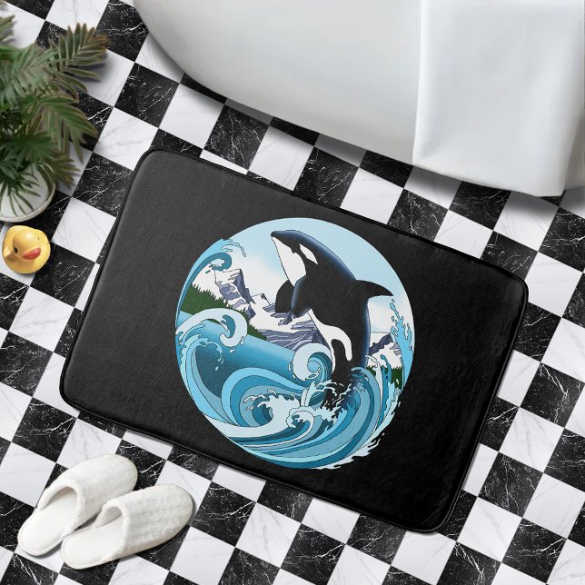 Orca Killer Whale Badematte (Von Creator hochgeladen)