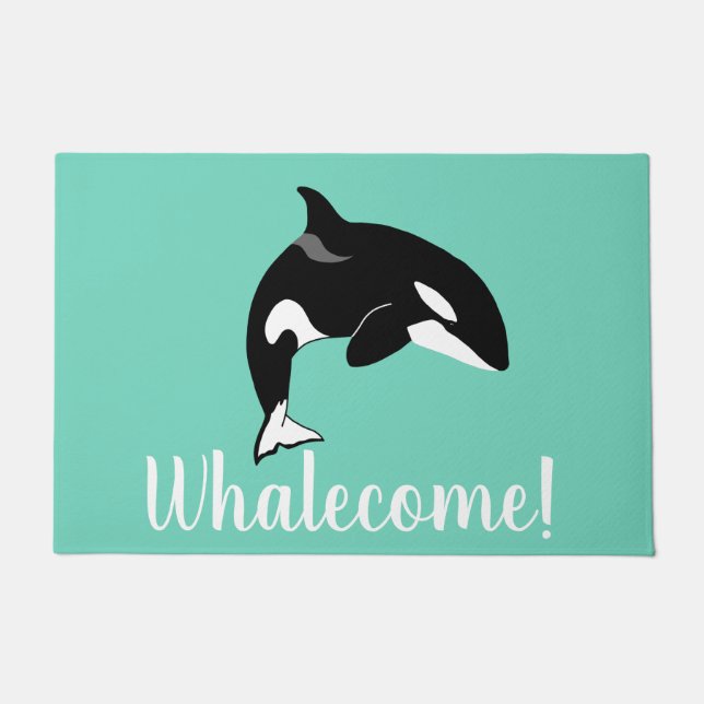 Orca Killer Whale Fußmatte (Vorderseite)
