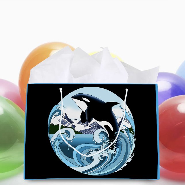 Orca Killer Whale Große Geschenktüte (Von Creator hochgeladen)