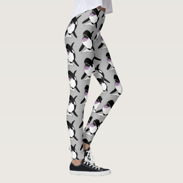 Orca Killer Whale Leggings (Rechts)