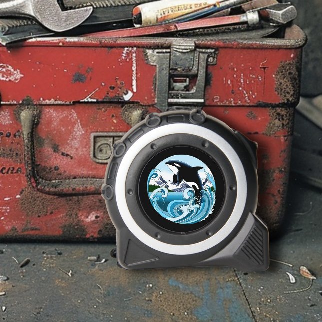 Orca Killer Whale Maßband (Von Creator hochgeladen)