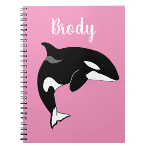 Orca Killer Whale Notizblock