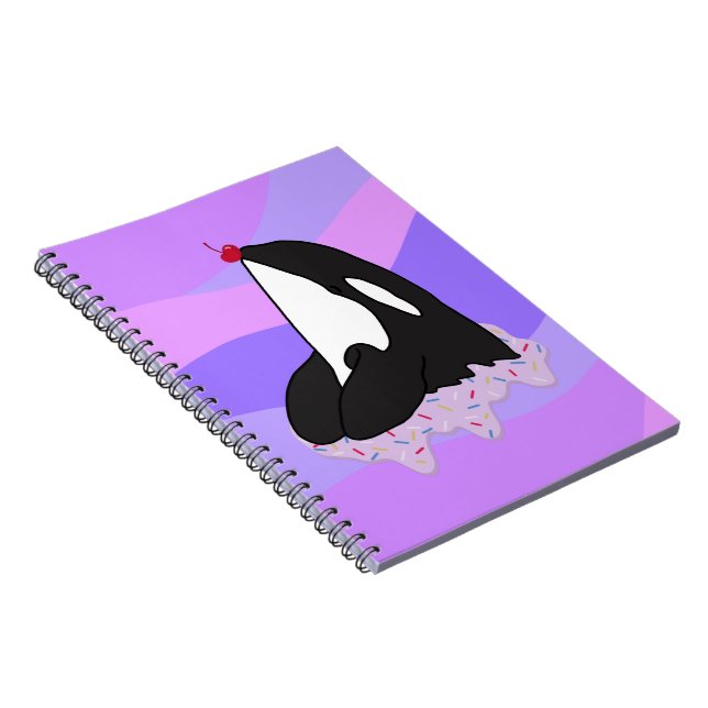 Orca Killer Whale Notizblock (Rechte Seite)