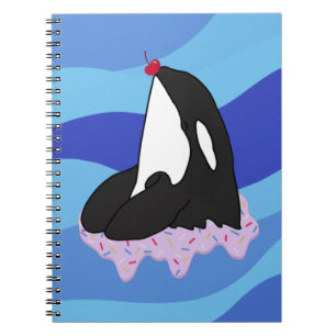 Orca Killer Whale Notizblock