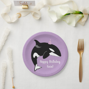 Orca Killer Whale Pappteller