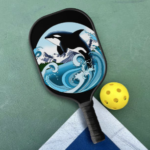Orca Killer Whale Pickleball Schläger