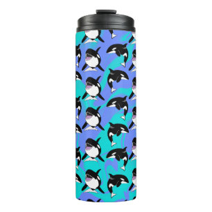 Orca Killer Whale Thermosbecher