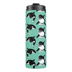 Orca Killer Whale Thermosbecher