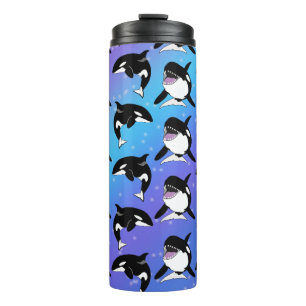 Orca Killer Whale Thermosbecher