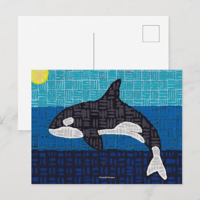 Orca (Lied) - Postkarte (Vorne/Hinten)