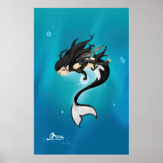 Orca Magic Poster