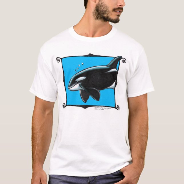 Orca-/Mörder-Wal-T - Shirt (Vorderseite)