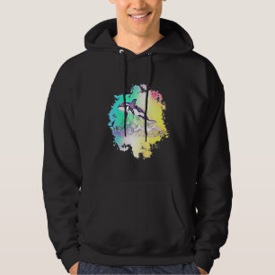 Orca Motif Whale Ocean Predator Design Orcas Hoodie
