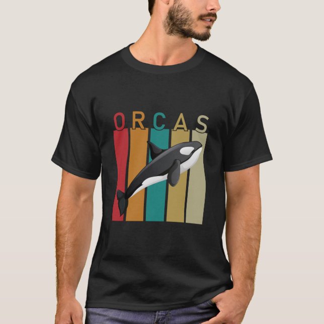 Orca - Ocean Lover orcas T-Shirt (Vorderseite)