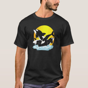 Orca-Ozeantier Mörderwal T-Shirt