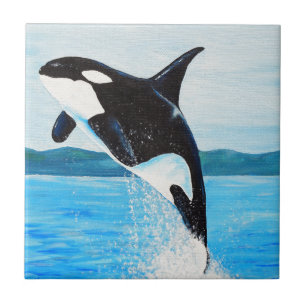Orca Painting Fliese
