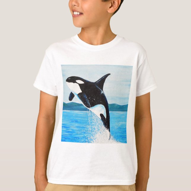 Orca Painting T-Shirt (Vorderseite)