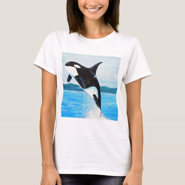 Orca Painting T-Shirt (Vorderseite)