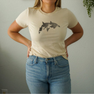 Orca Pod Grunge Ästhetisches Shirt