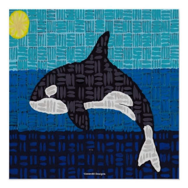 Orca - Poster Druck (Vorderseite)