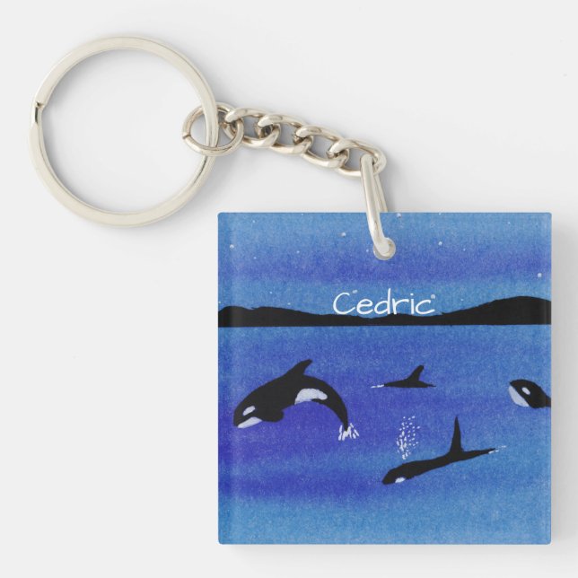 Orca Schlüsselanhänger (Vorderseite)