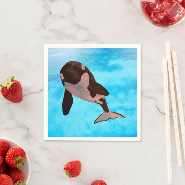 Orca Serviette (Beispiel)
