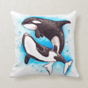 Orca-Spiel Kissen