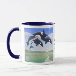 Orca Spirits "Dies ist auch mein Planet" Tasse