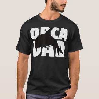 Orca Vater Orca Lover Geschenk für Haustier T-Shirt