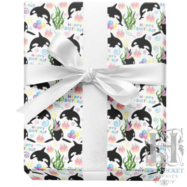 Orca-Wal-Verpackungspapier Geschenkpapier (Von Creator hochgeladen)