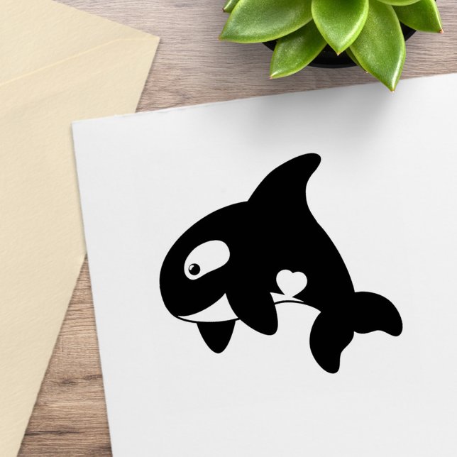 Orca Whale Gummistempel (Von Creator hochgeladen)