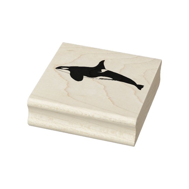 Orca Whale Gummistempel (Stempel)