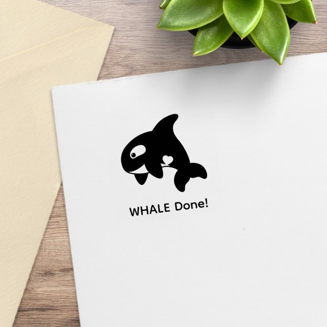 Orca Whale (gut) Fertig Gummistempel (Von Creator hochgeladen)