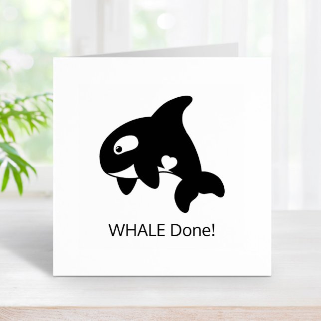 Orca Whale (gut) Fertig Gummistempel (Von Creator hochgeladen)