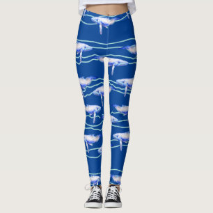 Orca Whale Muster  Leggings