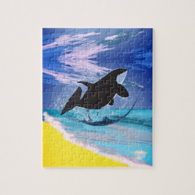 Orca Whale Puzzle (Vertikal)
