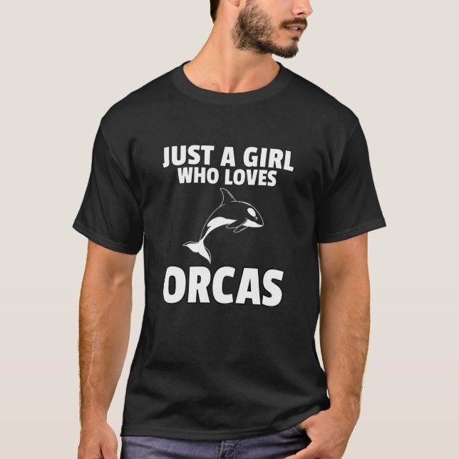 Orca Whale Rettete den Killerwal T-Shirt (Vorderseite)