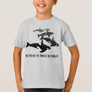 Orca Whale T - Shirt Bio Orca Shirt