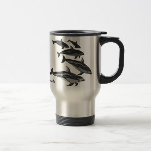Orca Whale Travel Mug Personalisieren Killer Whale Reisebecher