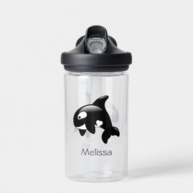 Orca Whale Trinkflasche (Vorne)